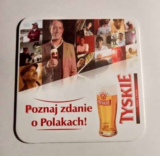 Zdjęcie oferty: PODSTAWKA POD PIWO  > TYSKIE <  