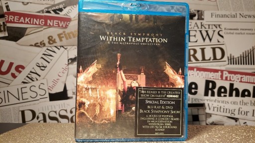 Zdjęcie oferty: Within Temptation - Black Symphony Blu-ray + DVD
