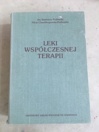 Zdjęcie oferty: Leki współczesnej terapii r. 1987