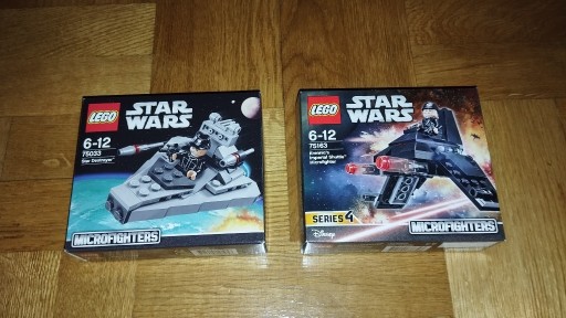 Zdjęcie oferty: Lego Star Wars 75033 + 75163 micro fighter