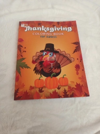 Zdjęcie oferty: Thanksgiving Coloring Book for adults kolorowanka 