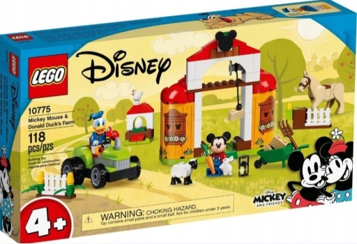 Zdjęcie oferty: LEGO Disney 10775 Farma Mikiego i Donalda