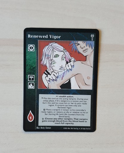 Zdjęcie oferty: VTES Vampire the Eternal Struggle Renewed Vigor