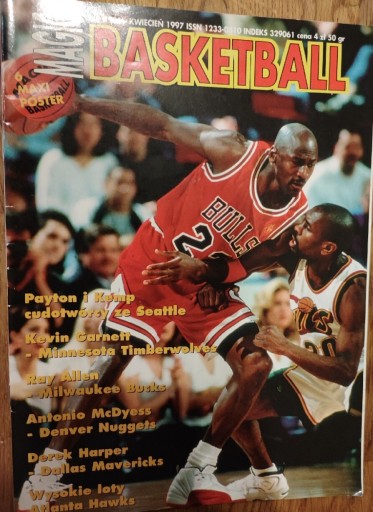 Zdjęcie oferty: MAGIC BASKETBALL Nr 4 (31) Kwiecień 1997