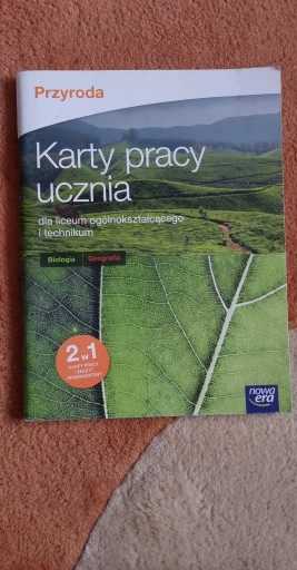 Zdjęcie oferty: Przyroda Karty pracy ucznia- Fizyka, Chemia 