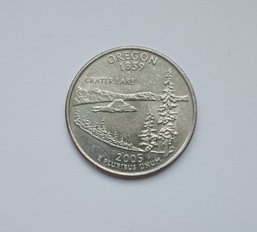 Zdjęcie oferty: 25 cents Quarted Dollar 2005 Oregon