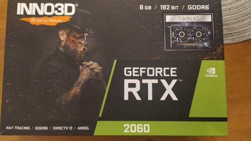 Zdjęcie oferty: INNO3D Geforce 2060 RTX 6GB