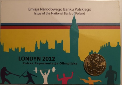 Zdjęcie oferty: 2 złote Londyn 2012 numizmatyka