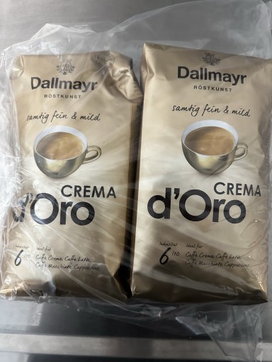Zdjęcie oferty: Dallmayer Crema d’Oro zestaw 2kg promocja