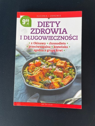 Zdjęcie oferty: Diety zdrowia i długowieczności Kuchnia i zdrowie