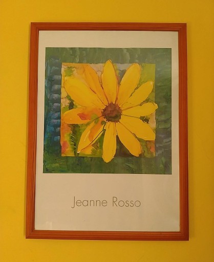 Zdjęcie oferty: Obraz Jeanne Rosso, Kwiat - reprodukcja