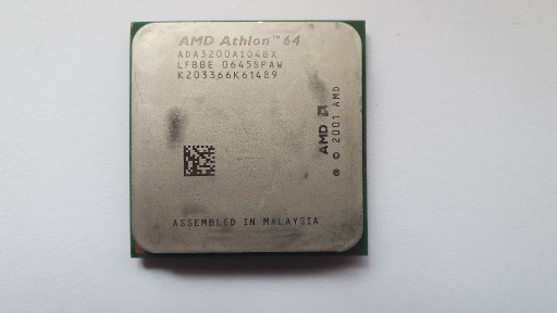 Zdjęcie oferty: AMD Athlon 64 3200+ - ADA3200AIO4BX 2.2GHZ S.754