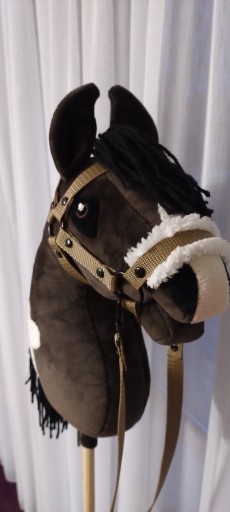 Zdjęcie oferty: Koń na patyku Hobby Horse gniady handmade