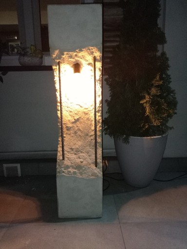 Zdjęcie oferty: Lampa betonowa do ogrodu salonu na taras