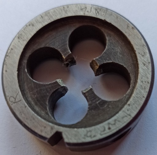 Zdjęcie oferty: Narzynka do rur FWP 3 R1/8" rodzaj BSPT prawoskrętna