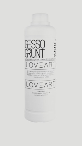 Zdjęcie oferty: Gesso Loveart biały 1200 ml