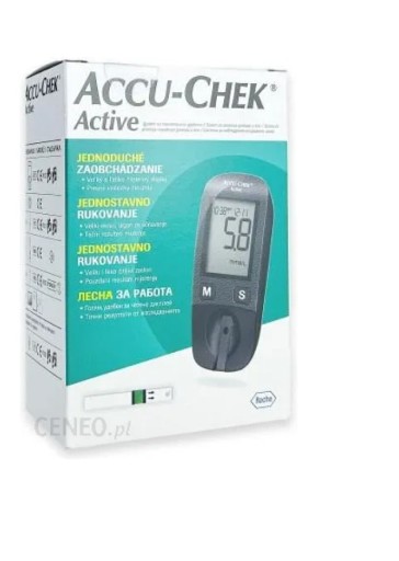 Zdjęcie oferty: Glukometr Accu-Check Active  +550 pasków gratis