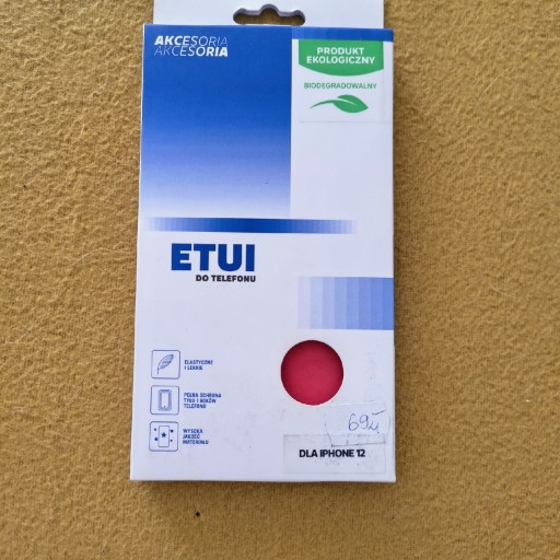 Zdjęcie oferty: Etui pokrowiec futerał case iPhone 12 red