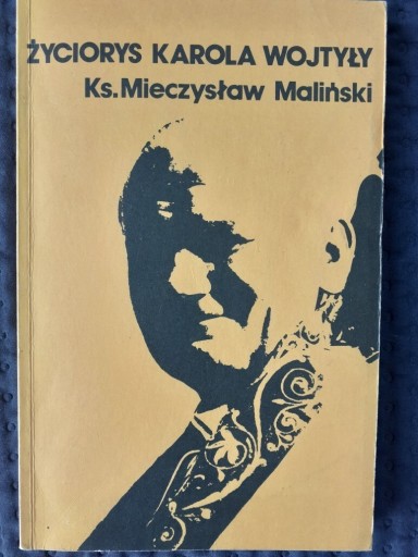 Zdjęcie oferty: Życiorys Karola Wojtyły, Ks. M. Maliński 87r