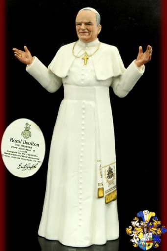 Zdjęcie oferty: Royal Doulton Papież JP II figurka syg 26 cm
