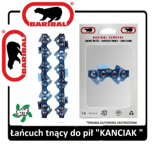 Zdjęcie oferty: Łańcuch BARIBAL do pił Husqvarna 3/8" x 52 E 1,3mm