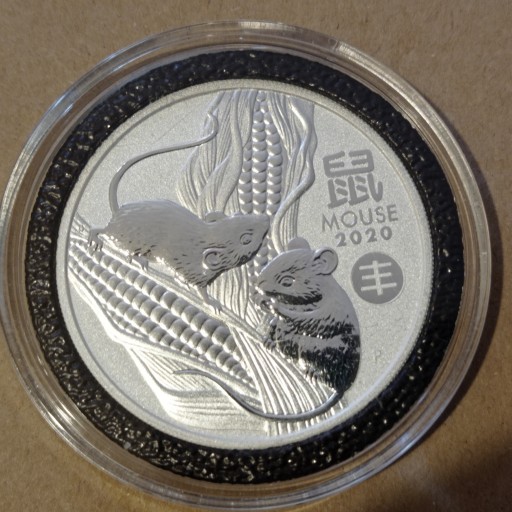 Zdjęcie oferty: Lunar III Rok Myszy 2020 Privy Chinese Harvest 1oz