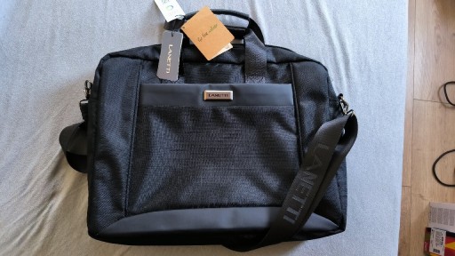 Zdjęcie oferty: Nowa torba na laptopa LANETTI czarna