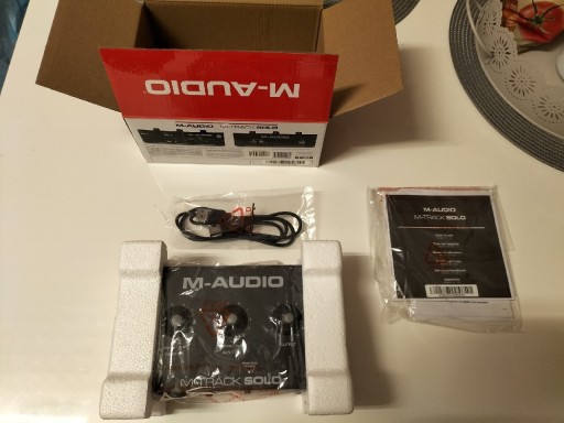 Zdjęcie oferty: M-Audio M-Track Solo interfejs audio USB