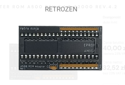 Zdjęcie oferty: ADAPTER ROM A500 REV.5 I 3 A2000 REV.4.2