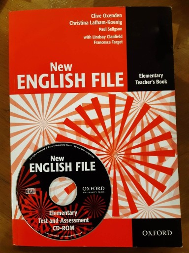 Zdjęcie oferty: New english file elemantary teacher's book