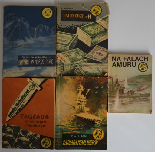 Zdjęcie oferty: 5x ŻÓŁTY TYGRYS 1958-85 Wydawnictwo MON