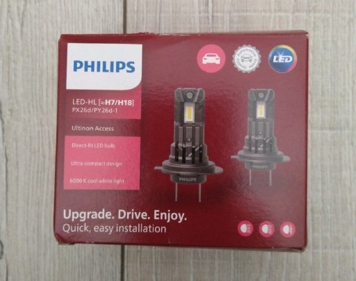 Zdjęcie oferty: Żarówki Philips Ultinon Access H7 LED 6500K 2szt.