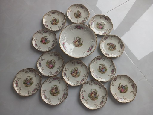 Zdjęcie oferty: Rosenthal Sanssouci diplomat scenka zestaw 12 os