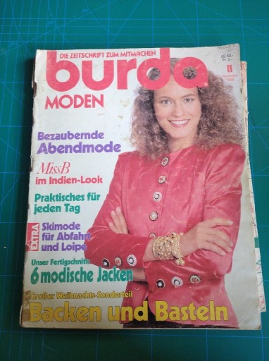 Zdjęcie oferty: Burda modern 11/1989