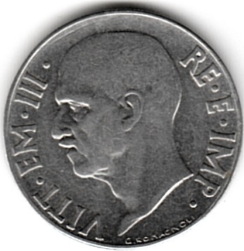 Zdjęcie oferty: Włochy 20 centesimi, 1941 r