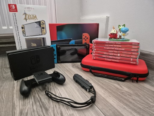 Zdjęcie oferty: Nintendo Switch V2 + 7 gier + gwarancja