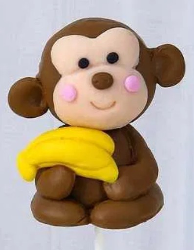 Zdjęcie oferty: Topper piki dżungla zoo małpka dekoracja na tort