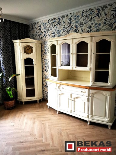 Zdjęcie oferty: Barek Witryna 181` Biały Dąb Prowansalski BEKAS Producent Mebli 