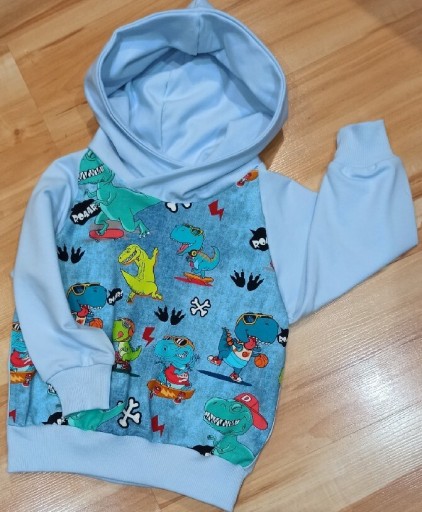 Zdjęcie oferty: Nowa bluza z kapturem rozm 98 handmade 