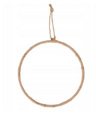 Zdjęcie oferty: ZAWIESZKA JUTOWA OBRĘCZ KOŁO ŚREDNICA 20 CM DO DEKORACJI BOŻE NARODZENIE 