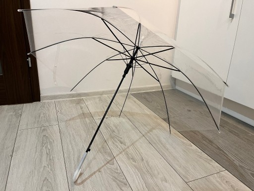 Zdjęcie oferty: Parasol przezroczysty Ślubny,Parasol Ślub 2 SZTUKI