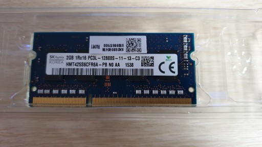 Zdjęcie oferty: SKhynix 2GB DDR31Rx16 PC3L-12800S