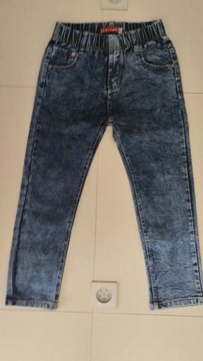 Zdjęcie oferty: Spodnie jeans granatowe chłopięce rozm 128 lat 8