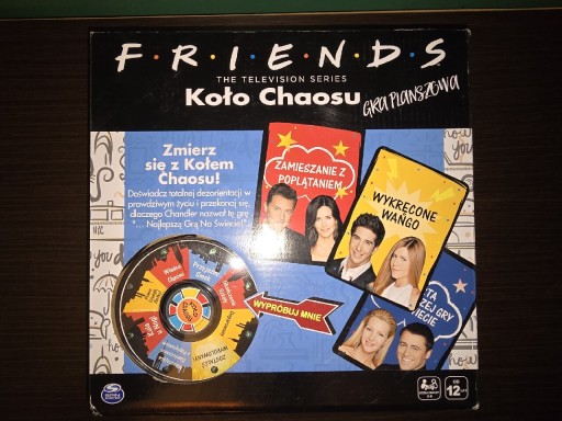 Zdjęcie oferty: Gra planszowa FRIENDS The TV Series Koło Chaosu