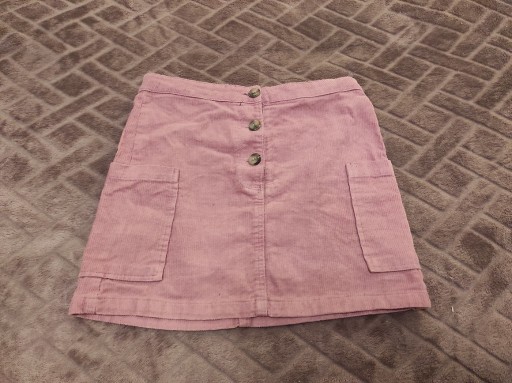 Zdjęcie oferty: Różowa spódniczka sztruks rozmiar 146