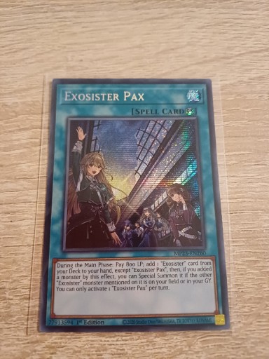 Zdjęcie oferty: Karta YU GI OH Exosister Pax