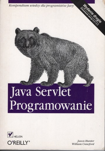 Zdjęcie oferty: Bułhak Java Servlet Programowanie