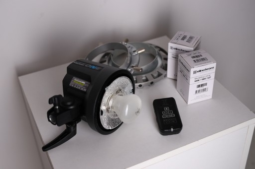 Zdjęcie oferty: Zestaw ELINCHROM Lampa RX One|wyzwalacz|speedringi