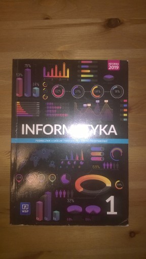 Zdjęcie oferty: Informatyka 1, Podręcznik, Zakres podstawowy