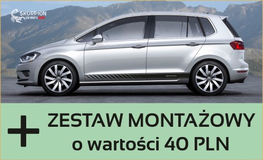 Zdjęcie oferty: Naklejki VW Golf Sportsvan